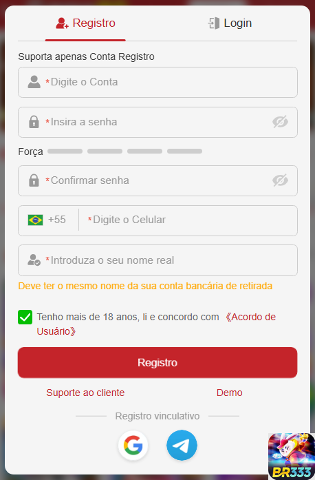 Experiência de Jogos br333.com